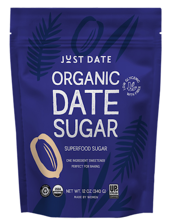 just date organic date sugar reclosable flexible pouch
